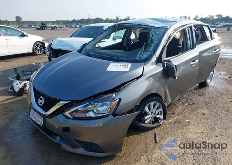 2019 Nissan Sentra Sv из США, поврежденный, VIN 3N1AB7AP2KY313761